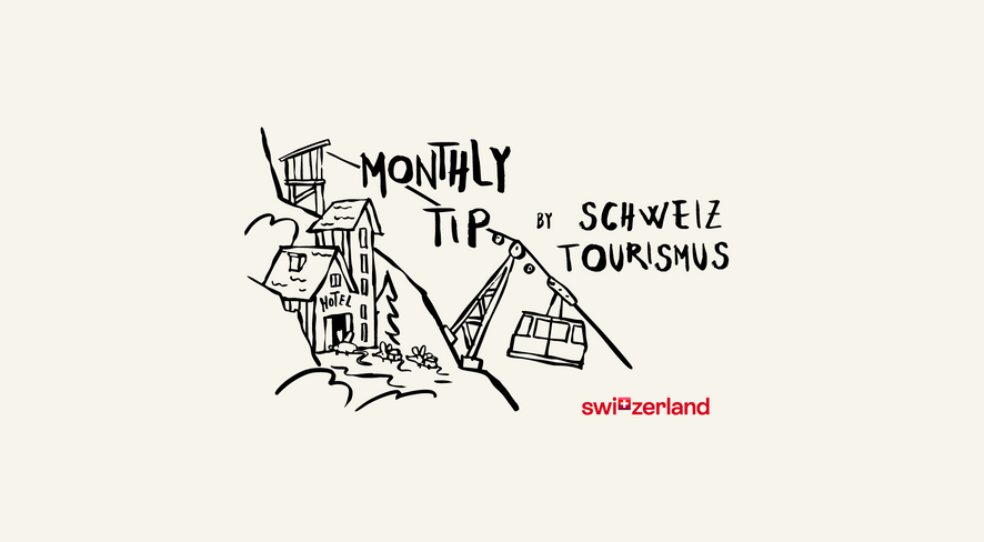Logo Monthly Tip by Schweiz Tourismus