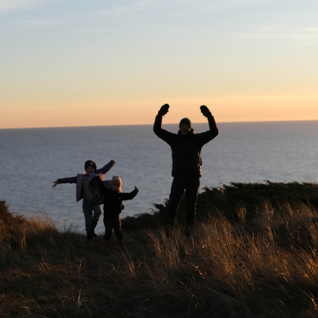 Das Leben auf einer kleinen Insel Dänemarks