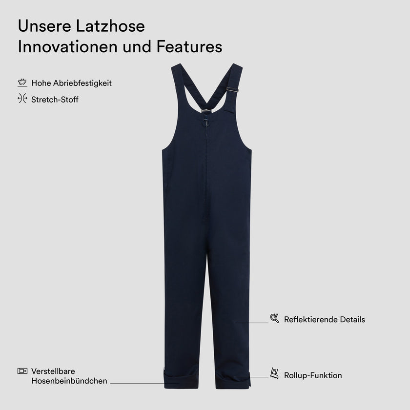 Disa schwere Twill Latzhose lang (4)