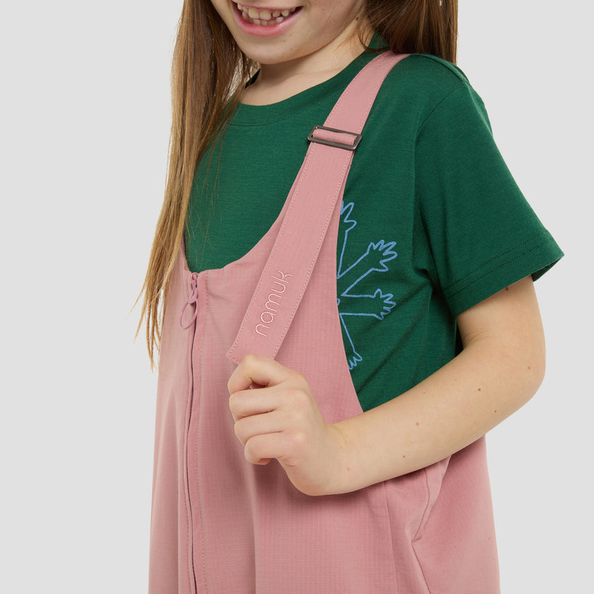 Eri leichte Ripstop Latzhose kurz (3)