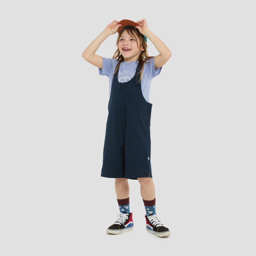 Eri leichte Ripstop Latzhose kurz