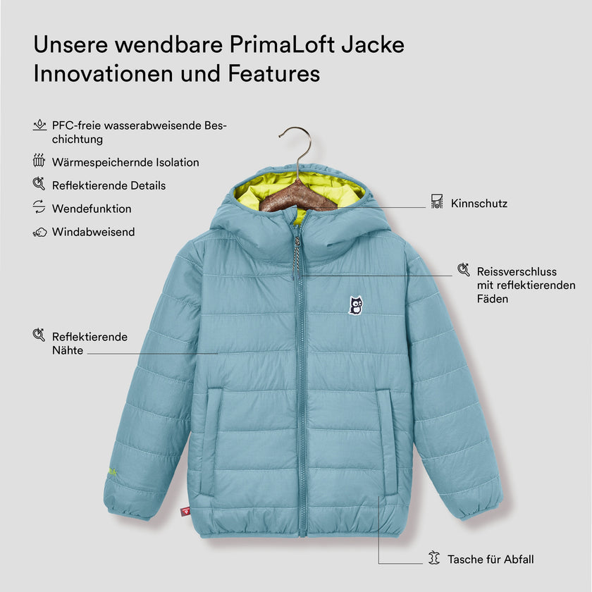 Glow wendbare PrimaLoft Jacke (4)