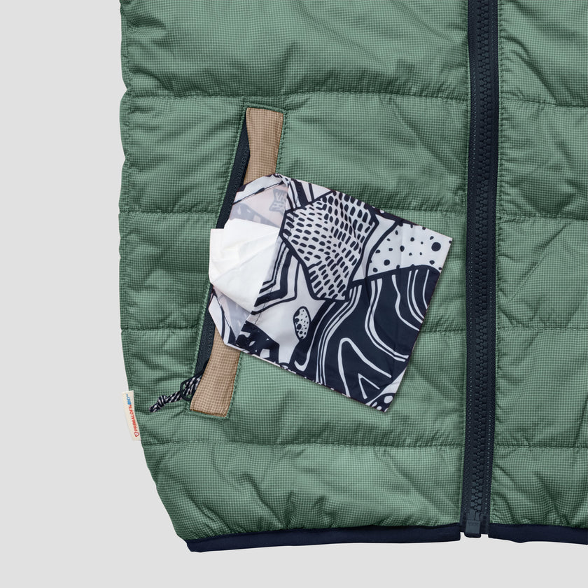 Glow wendbare PrimaLoft Jacke - upcycled (6)