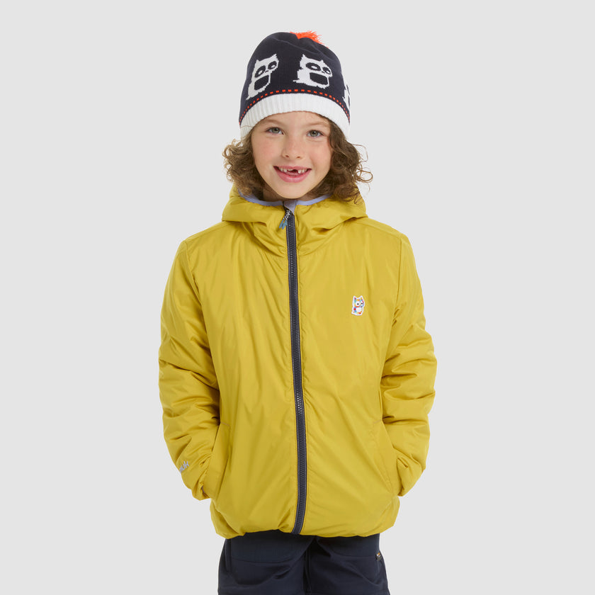 Glow wendbare PrimaLoft Jacke - upcycled (1)