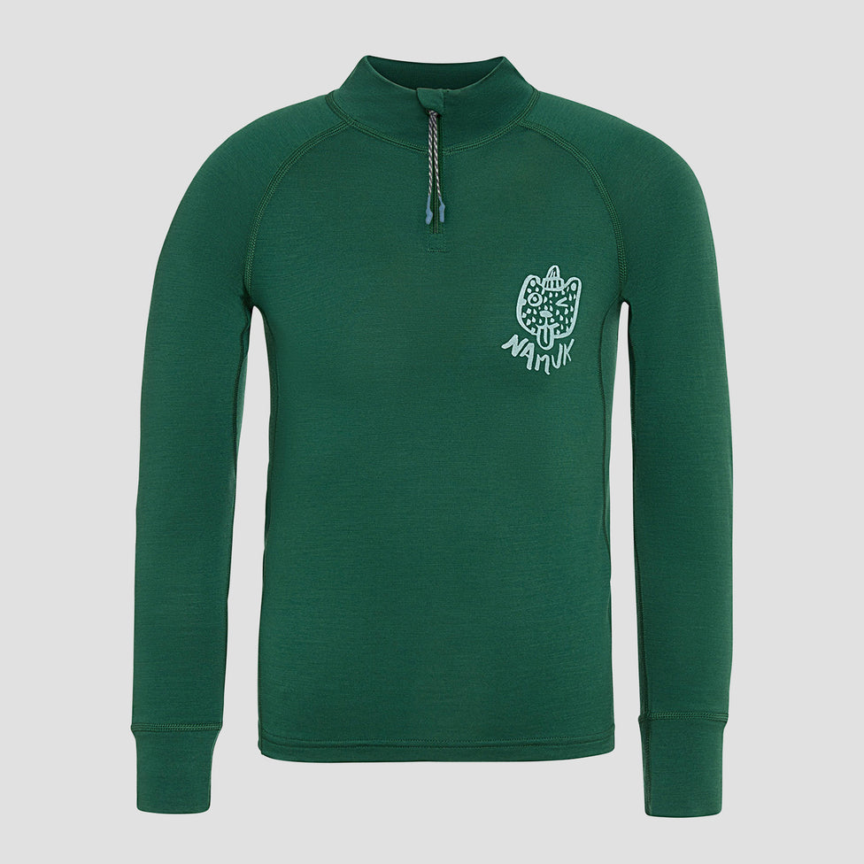 Honu Merino half-zip longsleeve  Honu Merino Half-Zip Longsleeve