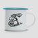 Kopi enamel mug "Speed"