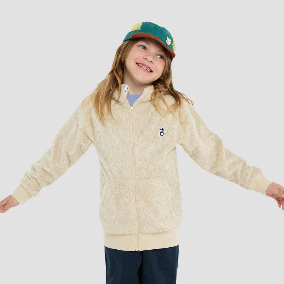 Panda High Loft fleece zip hoody Panda High-Loft Fleecejacke