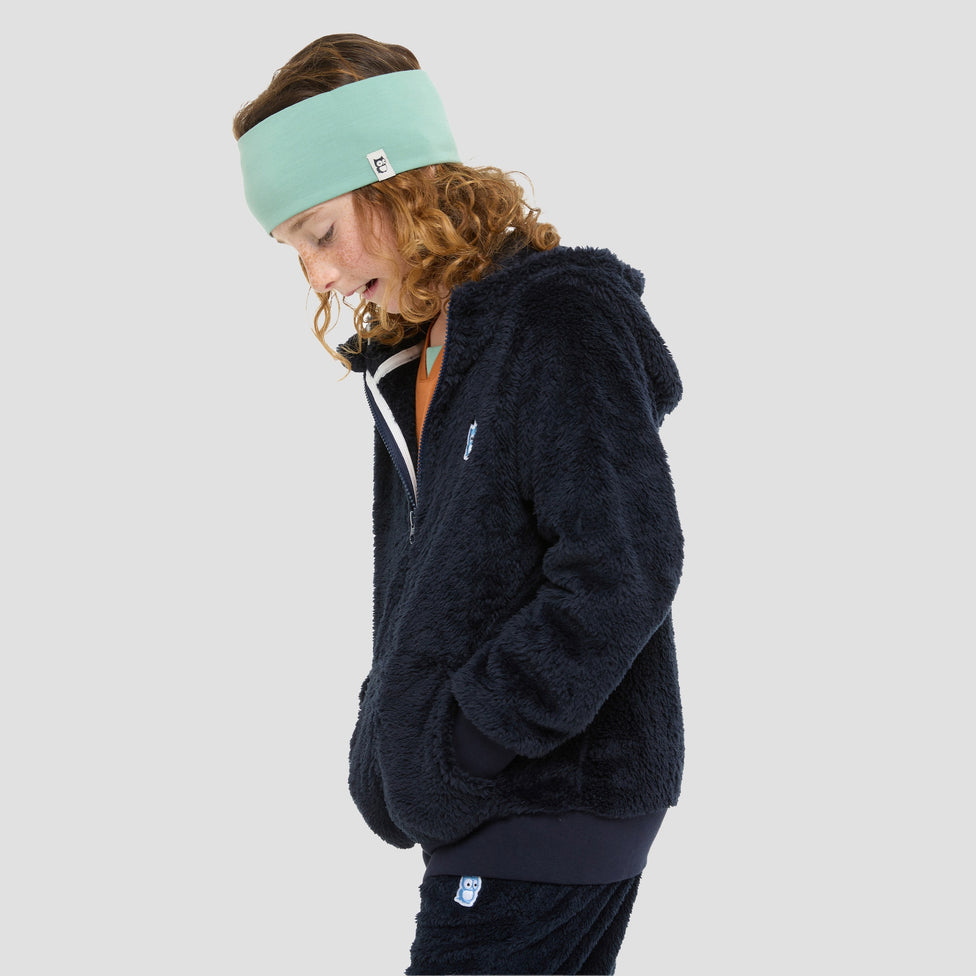 Panda High Loft fleece zip hoody Panda High-Loft Fleecejacke