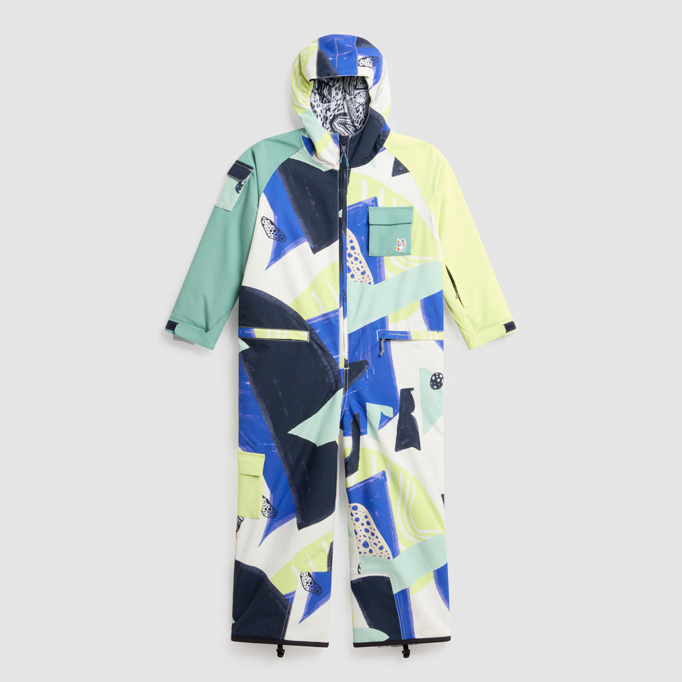 Quest snow overall Upcycled Quest Skianzug - upcycled