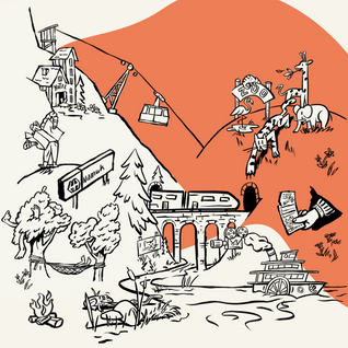 Zelt, Zug & Roadtrip: 9 abenteuerliche Reise-Ideen für Kinder