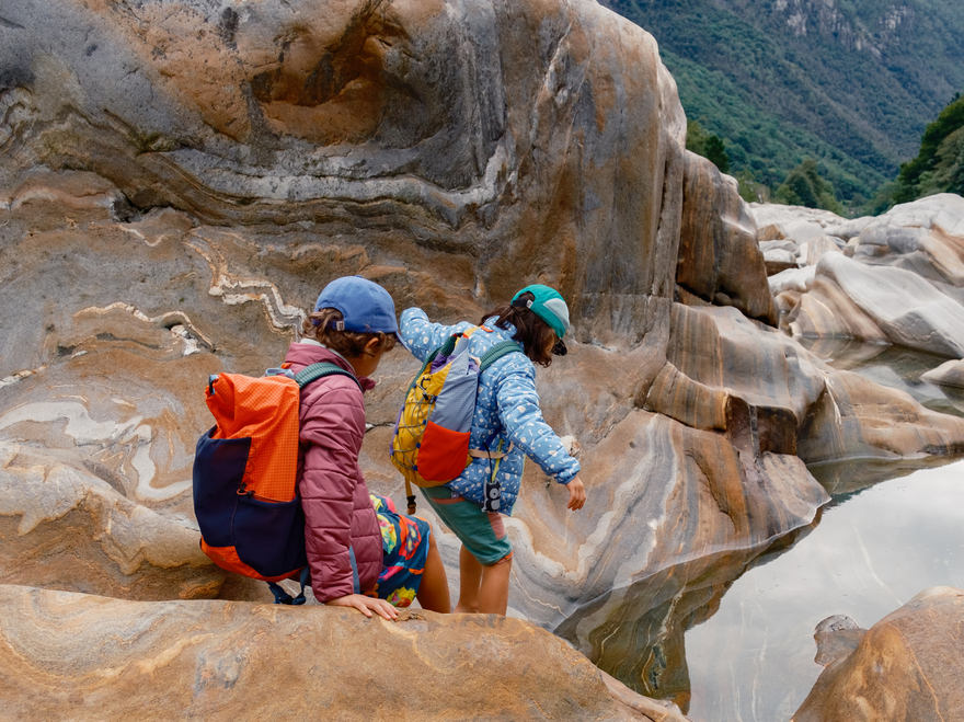 Hike through streams