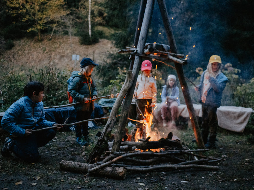 Ein Feuer machen