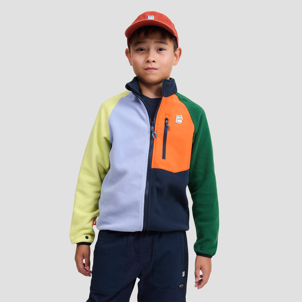 Avan Bio-Fleecejacke - upcycled