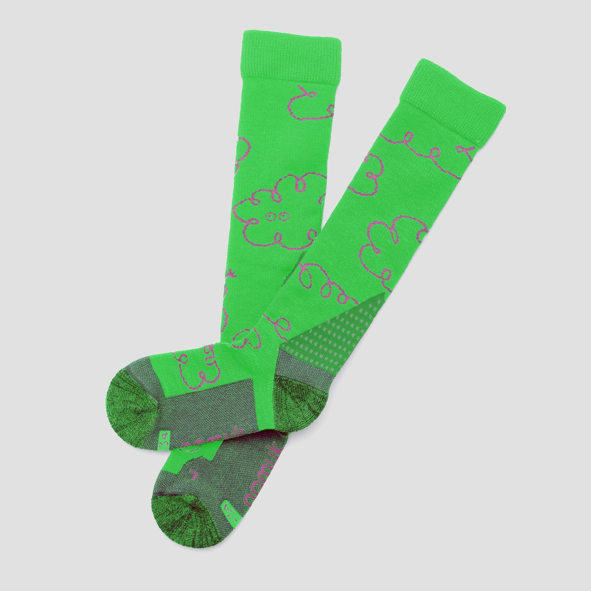 Clouds Merino ski socks