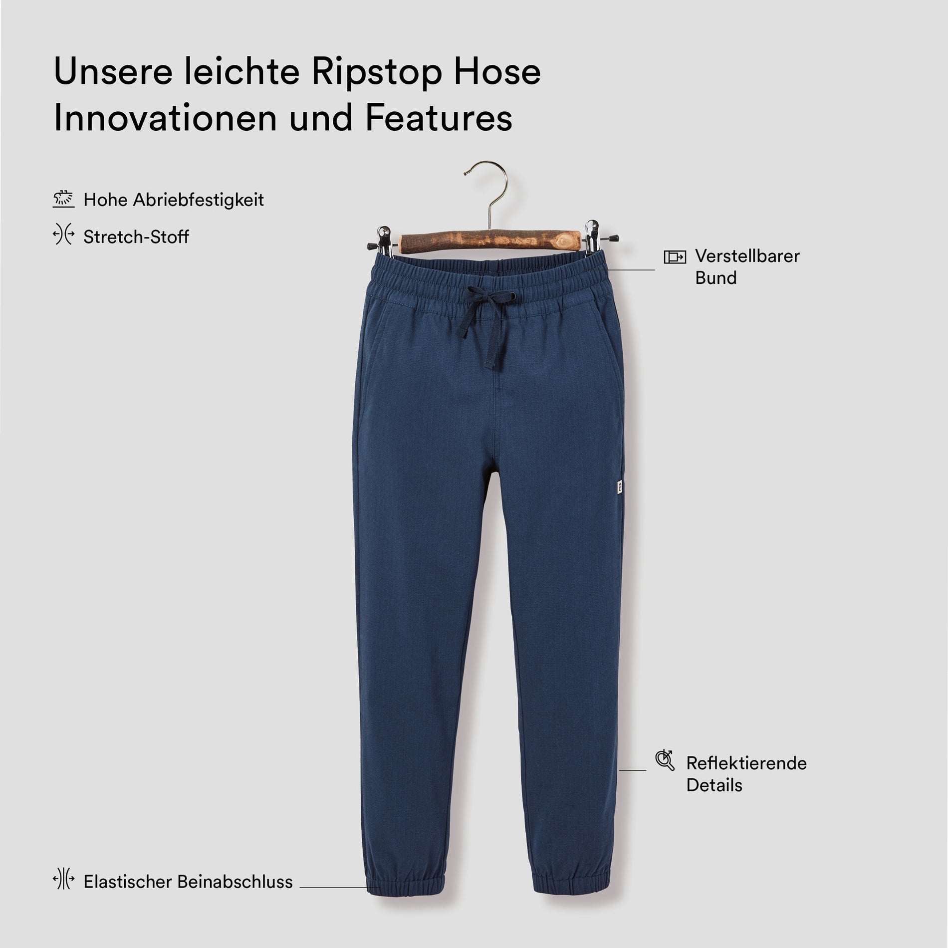 Dash leichte Ripstop Hose (4)