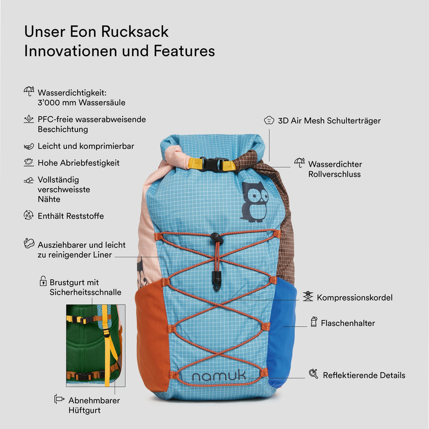 Eon Rucksack 14L - upcycled (2)