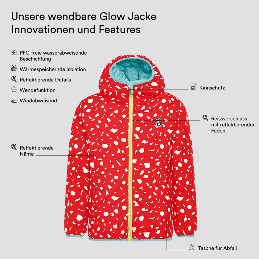 Glow wendbare PrimaLoft Jacke 