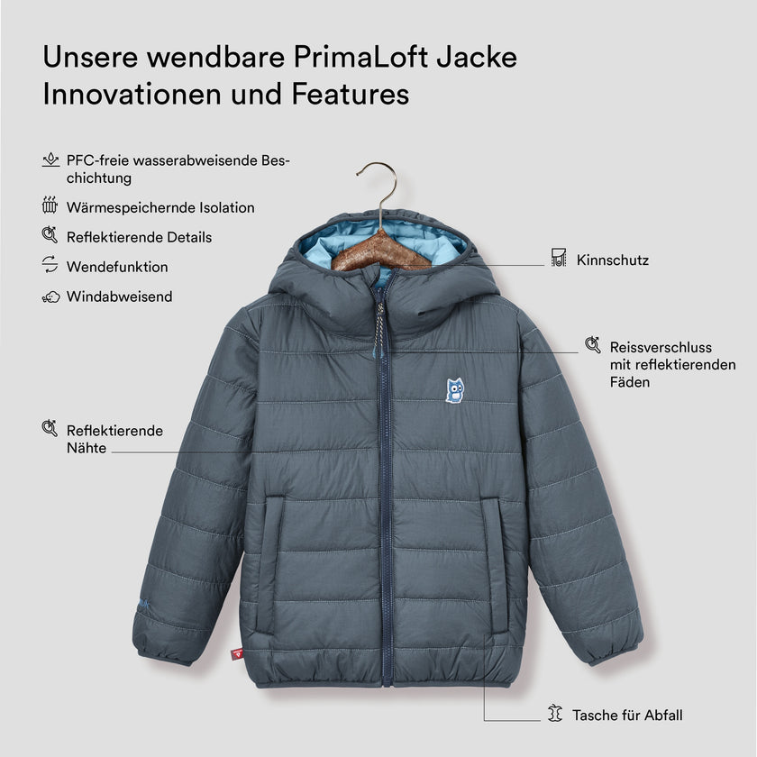 Glow wendbare PrimaLoft Jacke (8)