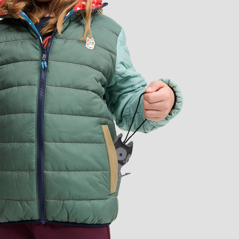 Glow wendbare PrimaLoft Jacke - upcycled (12)