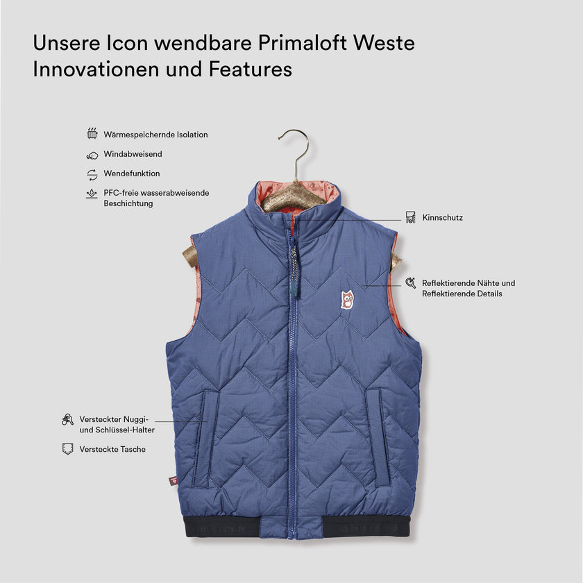 Icon wendbare Primaloft Weste 