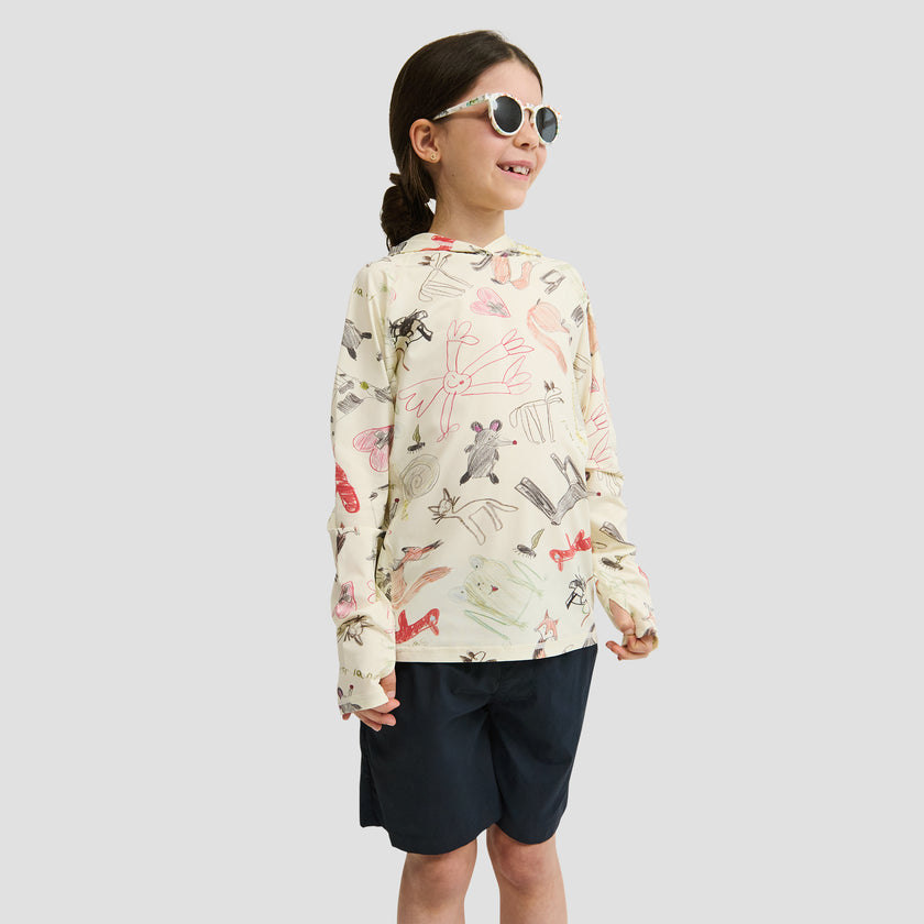 Lika Tech Longsleeve mit Kapuze 