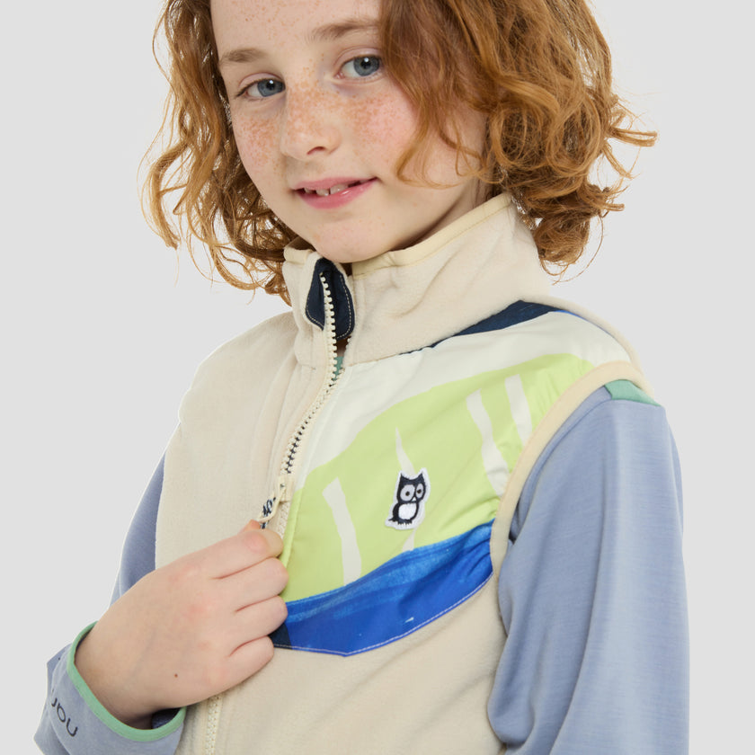 Muka Bio-Fleeceweste 