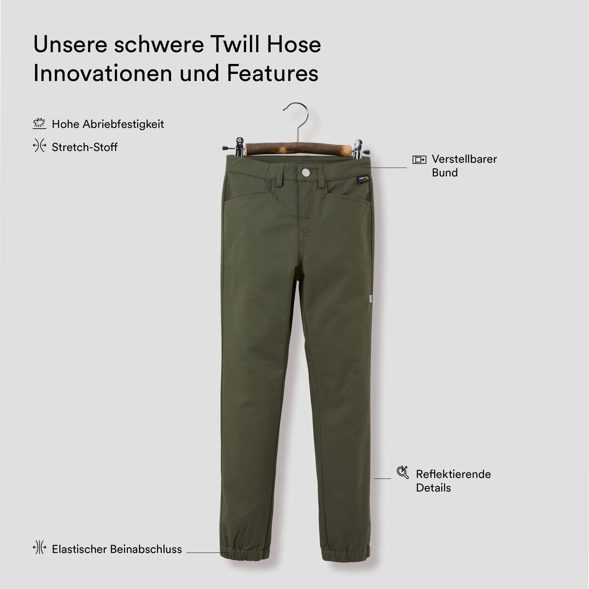 Rush schwere Twill Hose (4)