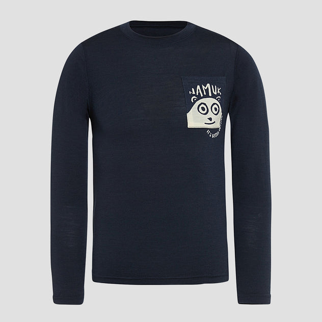 Teri Merino Pocket Longsleeve 